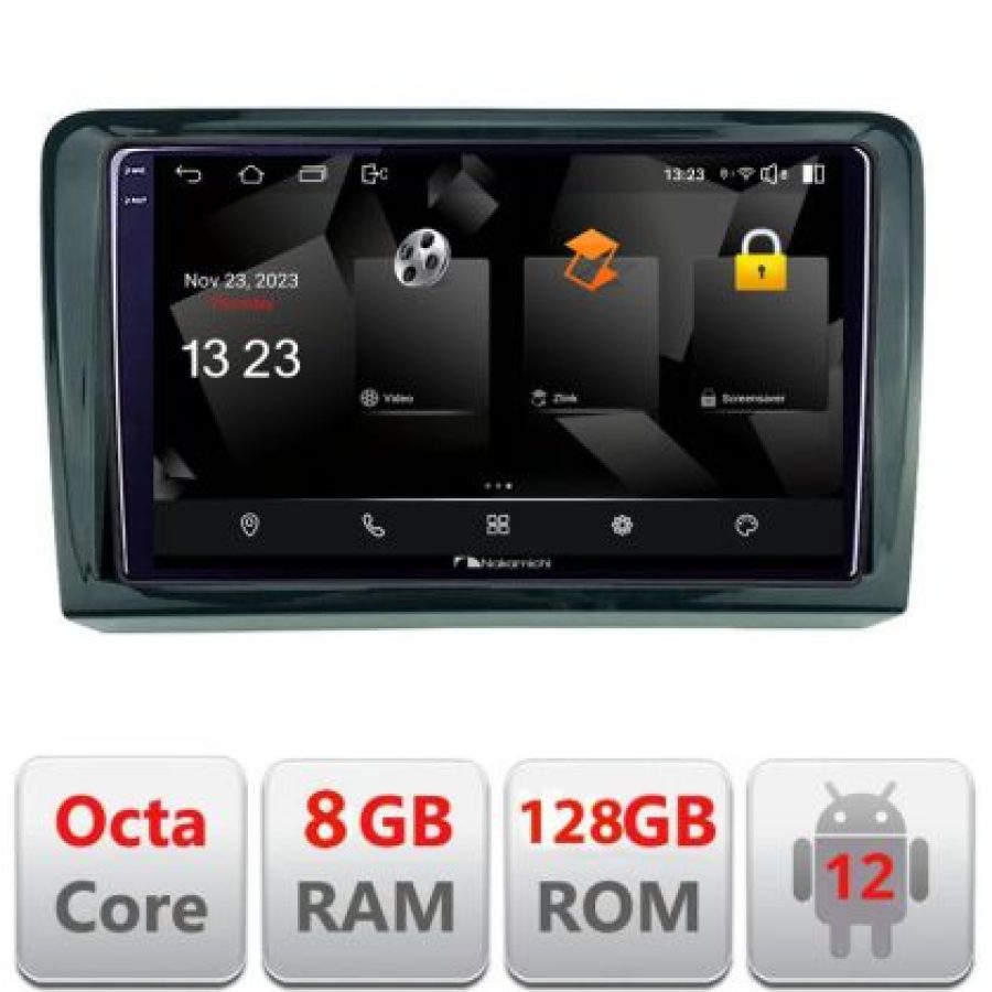 Navigatie Mercedes Viano Vito 2003-2015 Android radio gps internet quad core 8+128 carplay android auto - imagine 3