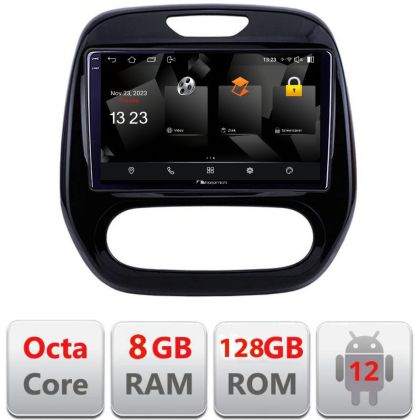 Navigatie Renault Captur 5960Pro-CAPTUR Android Octa Core Qualcomm 2K Qled 8+128 DTS DSP 360 4G Optical - imagine 3