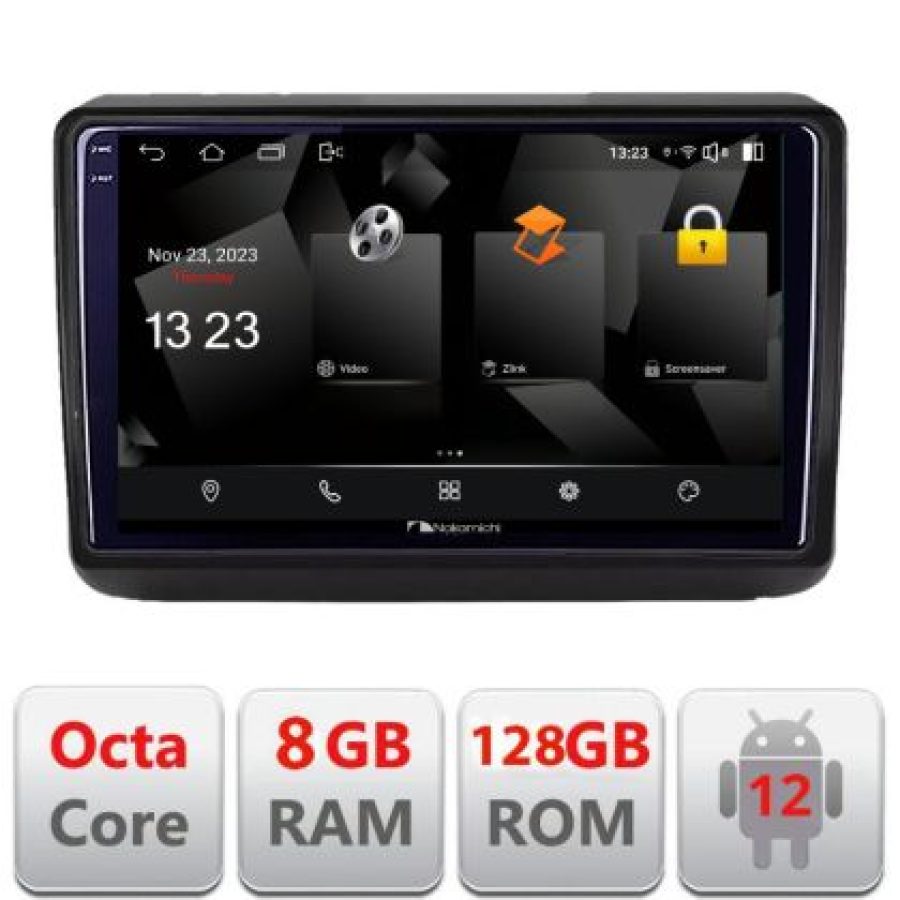 Navigatie Jeep Grand Cherokee 2014-2019 5960Pro-JGG Android Octa Core Qualcomm 2K Qled 8+128 DTS DSP 360 4G Optical - imagine 3