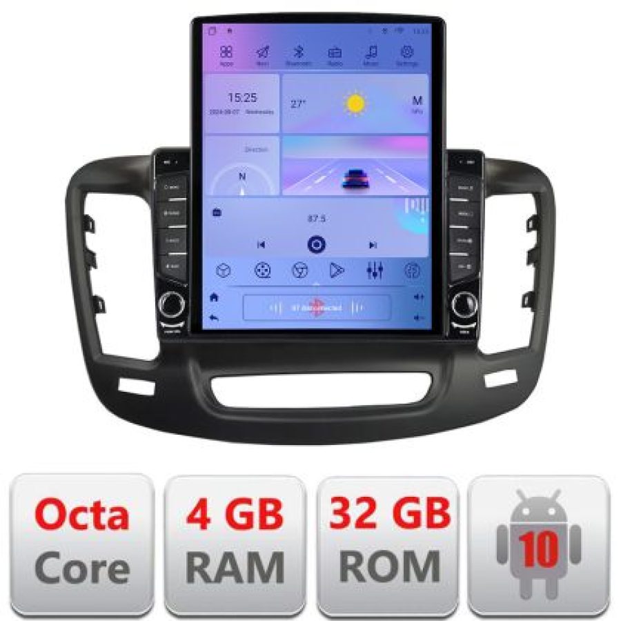 Navigatie Chrysler 200 2015-2019 Android radio gps internet Octa Core 4+64 LTE Kit-200C+EDT-E709 - imagine 5