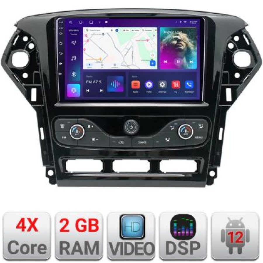 Navigatie Ford Mondeo 2011-2014 Android radio gps internet 2+32 KIT-mondeo-nav-10+EDT-E209 - imagine 4