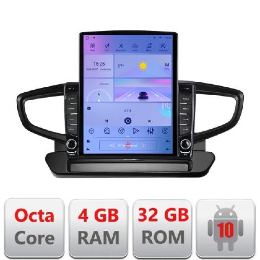 Navigatie HHyundai Ioniq 2016-2020 Android radio gps internet Lenovo Octa Core 4+64 LTE KIT-ioniq+EDT-E709 - imagine 5