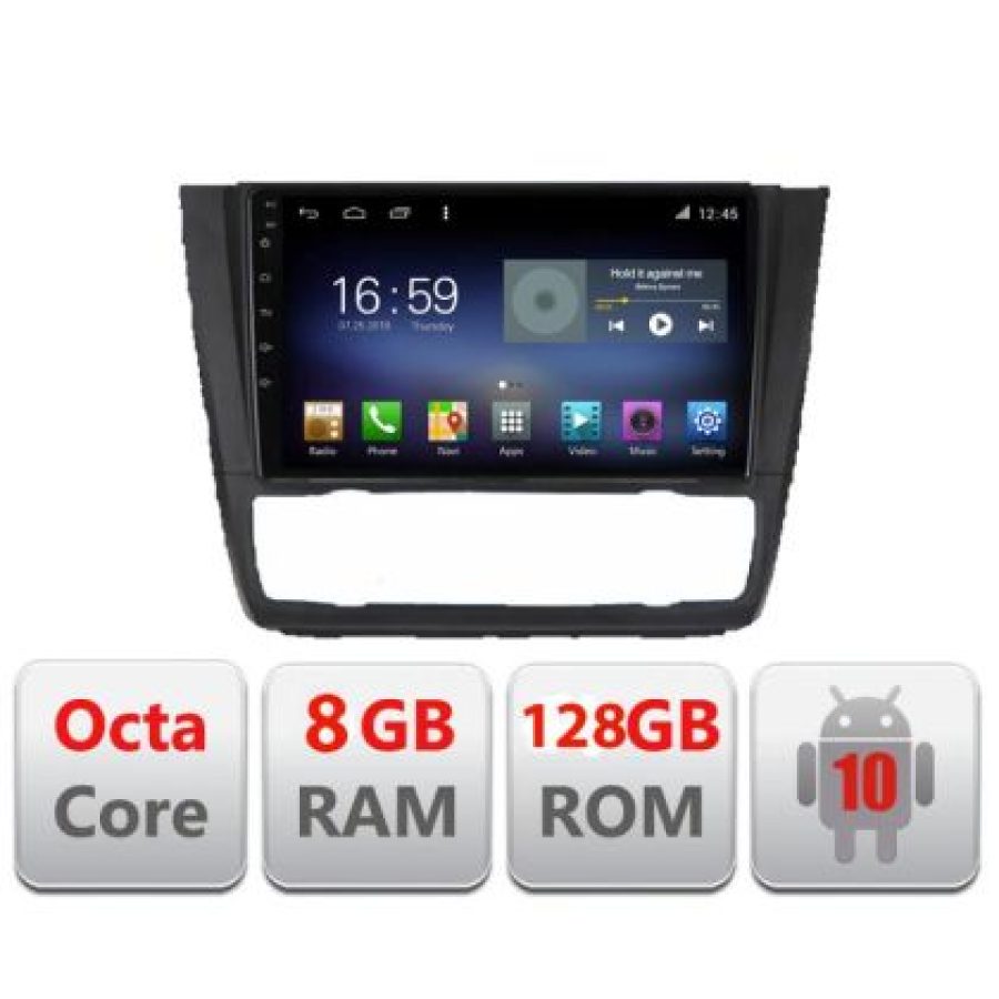 Navigatie BMW Seria 1 E87 F-bmw117 Octa Core cu Android Radio Bluetooth Internet GPS WIFI DSP 8+128GB 4G - imagine 3