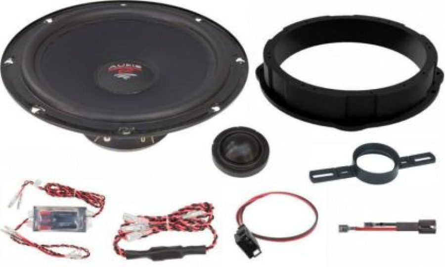KIT Sistem component dedicat Audi Q5 8r A3 8V R8 4S 8"  200mm 130W pe 2 căi crossover plug&apos;n&apos;play  Audio System German Sound - imagine 4