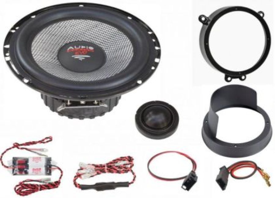 KIT  Sistem component dedicat Mercedes Clasa C W203  x-fit 6.5"  165mm pe 2 căi crossover plug&apos;n&apos;play Audio System German Sound - imagine 4