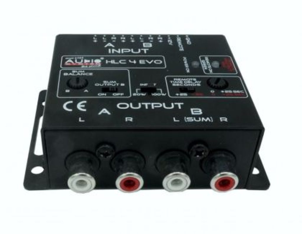 CONVERTOR HI-LOW 4 CANALE PRS (SIMULATOR REZISTENTA DIFUZOR) REMOTE OUT (iesire + pentru amplificator) 5V PRE OUT HI POWER PANA - imagine 7