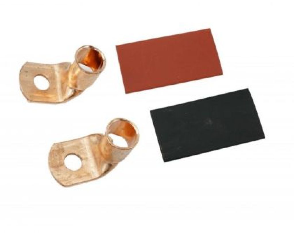 Terminal din cupru pentru dimensiunea cablului: 50-70 mm² dimensiunea gaurii: 8 mm termocontractabil roșu și negru Audio System - imagine 4