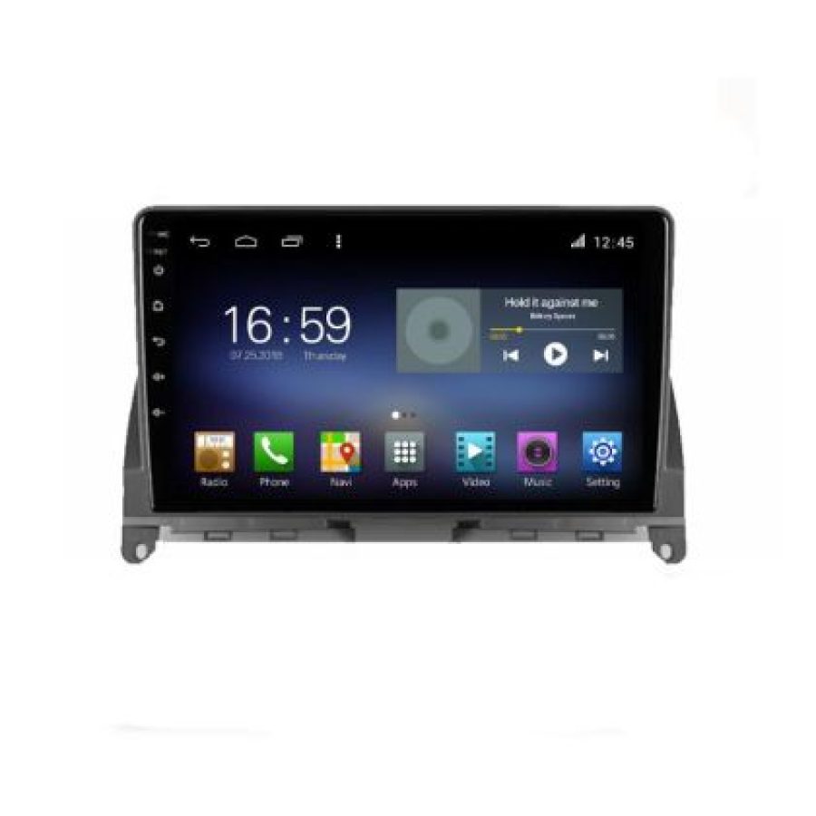 Navigatie Mercedes W204 2008-2012 F-w204 Octa Core cu Android Radio Bluetooth Internet GPS WIFI DSP 8+128GB 4G - imagine 4