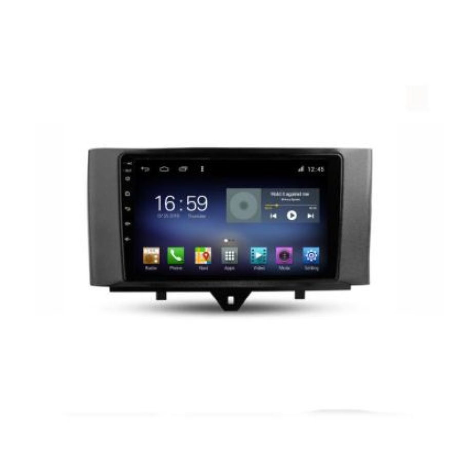 Navigatie Smart For Two 2010-2015 F-Smart10 Octa Core cu Android Radio Bluetooth Internet GPS WIFI DSP 8+128GB 4G - imagine 4