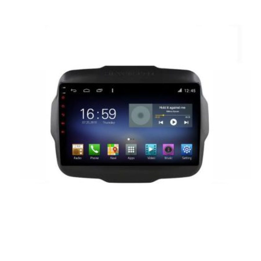 Navigatie JEEP RENEGADE 2015-2017 Manual F-500 Octa Core cu Android Radio Bluetooth Internet GPS WIFI DSP 8+128GB 4G - imagine 4