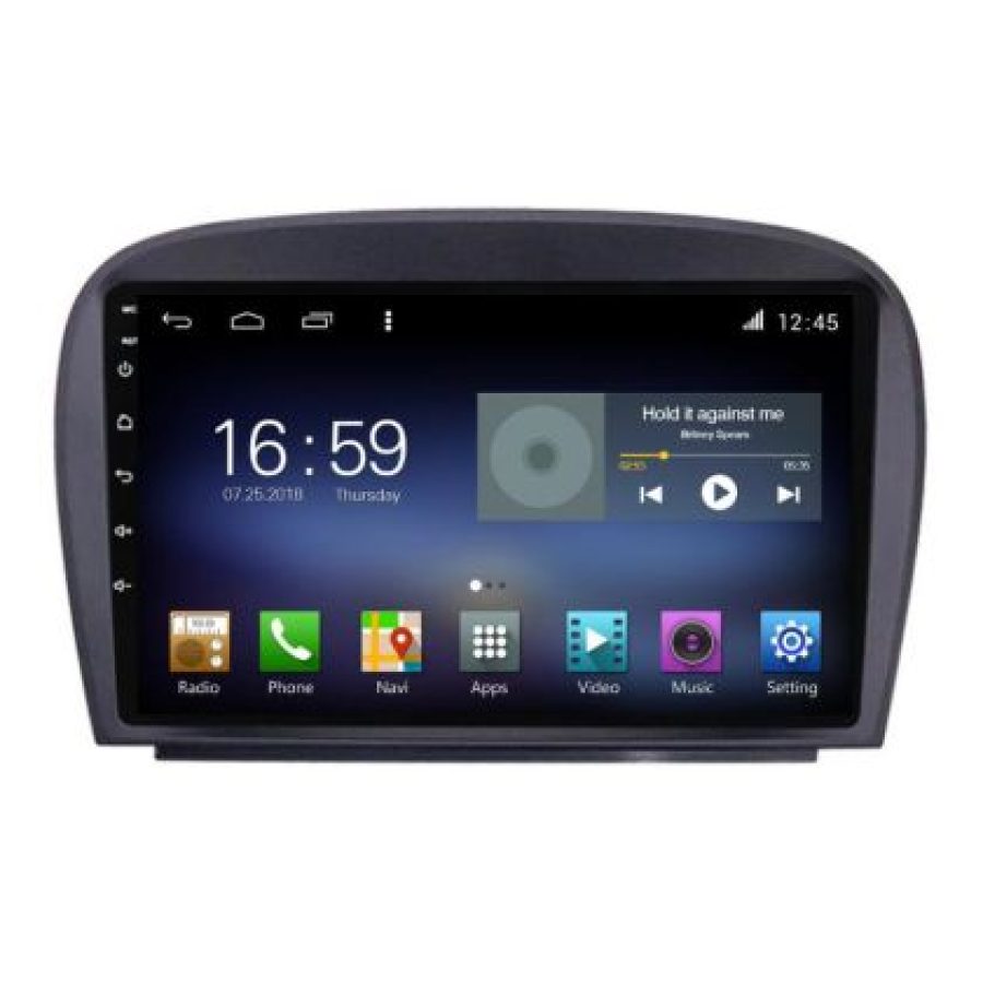 Navigatie Mercedes SL W230 2004-2011 F-w230 Octa Core cu Android Radio Bluetooth Internet GPS WIFI DSP 8+128GB 4G - imagine 4