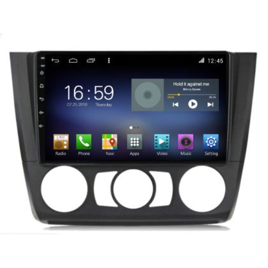 Navigatie BMW Seria 1 E87 2007-2011 clima manuala F-bmw117-manual Octa Core cu Android Radio Bluetooth Internet GPS WI - imagine 4