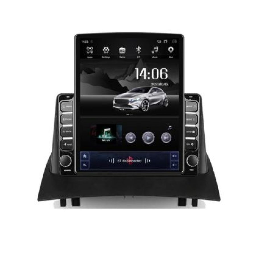 Navigatie Renault Megane 2 G-098 ecran tip TESLA 9.7" cu Android Radio Bluetooth Internet GPS WIFI 4+32GB DSP 4G Octa - imagine 6
