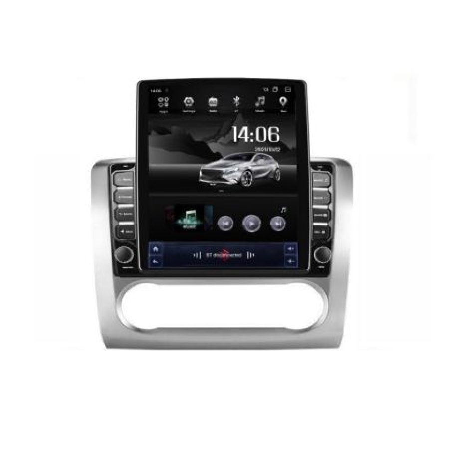 Navigatie Ford Focus clima automata G-140-automatic ecran tip TESLA 9.7" cu Android Radio Bluetooth Internet GPS WIFI - imagine 6