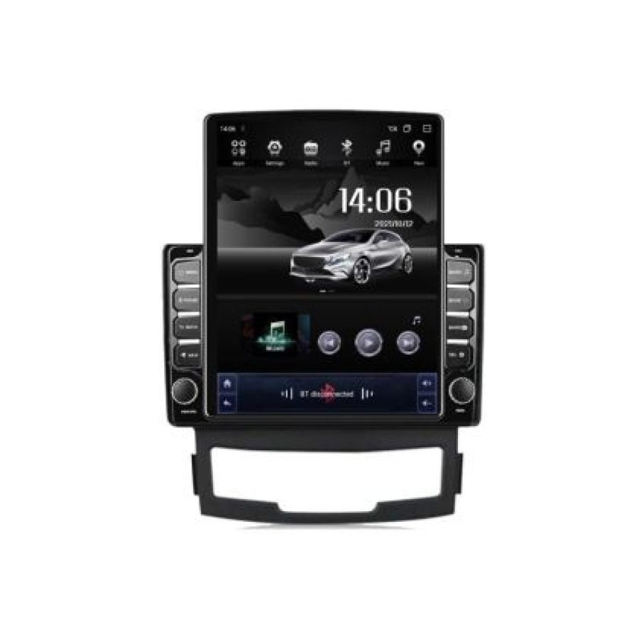 Navigatie Ssangyong Korando 2011- 2013 G-159 ecran tip TESLA 9.7" cu Android Radio Bluetooth Internet GPS WIFI 4+32GB - imagine 6