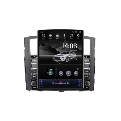 Navigatie Mitsubishi Pajero G-452 ecran tip TESLA 9.7" cu Android Radio Bluetooth Internet GPS WIFI 4+32GB DSP 4G Octa - imagine 6