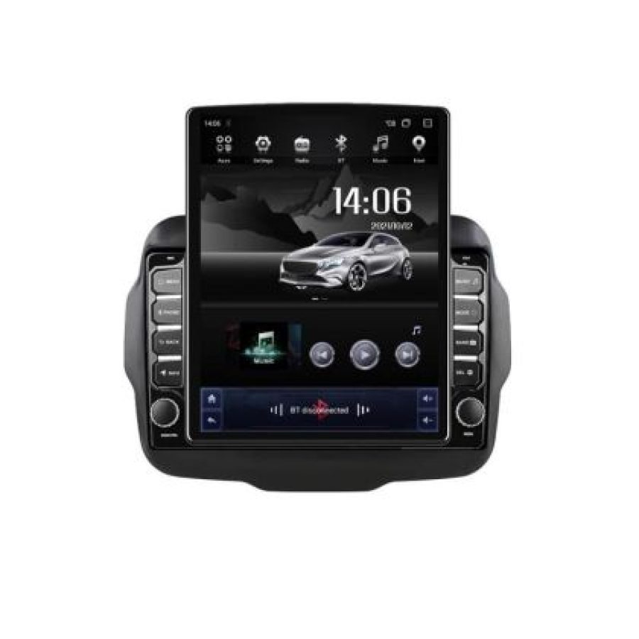 Navigatie Jeep Renegade G-500 ecran tip TESLA 9.7" cu Android Radio Bluetooth Internet GPS WIFI 4+32GB DSP 4G Octa Cor - imagine 6