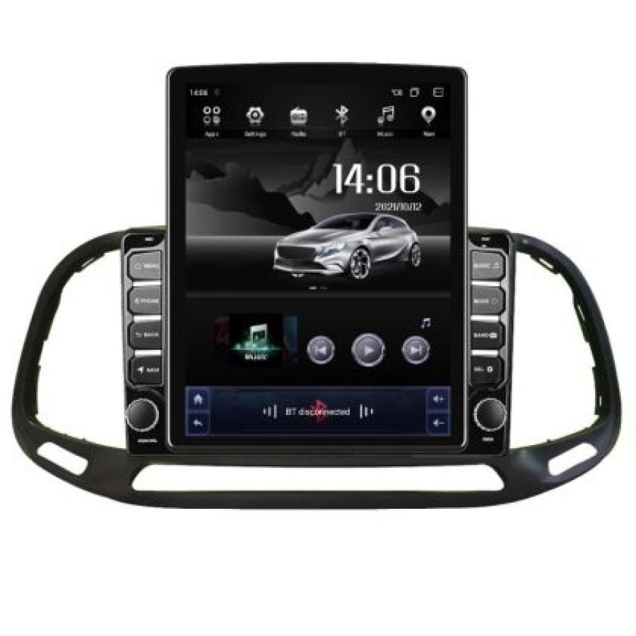 Navigatie Fiat Doblo 2015-2018 G-DOBLO15 ecran tip TESLA 9.7" cu Android Radio Bluetooth Internet GPS WIFI 4+32GB DSP - imagine 6