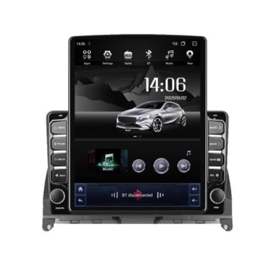 Navigatie Mercedes W204 2008-2012 G-W204 ecran tip TESLA 9.7" cu Android Radio Bluetooth Internet GPS WIFI 4+32GB DSP - imagine 6