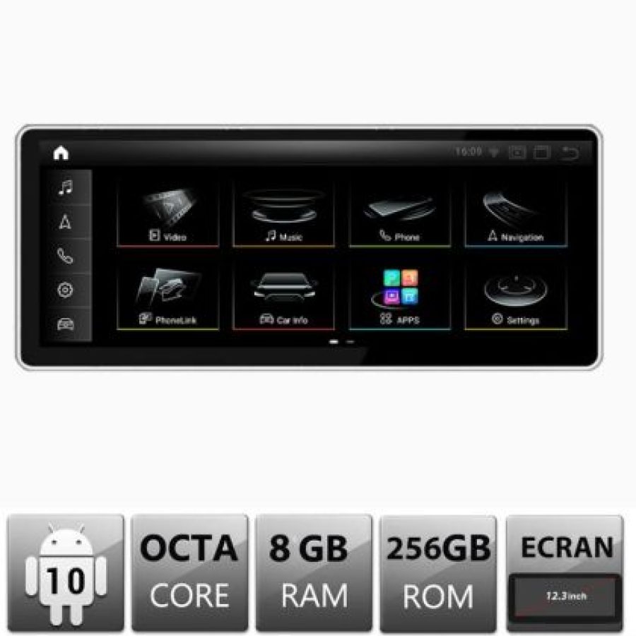 Navigatie Audi A3-MIB EDT-A3-MIB-V3 ecran 12.3" Android Gps Internet Bluetooth USB Video Qualcomm 8 GB + 256 GB - imagine 4