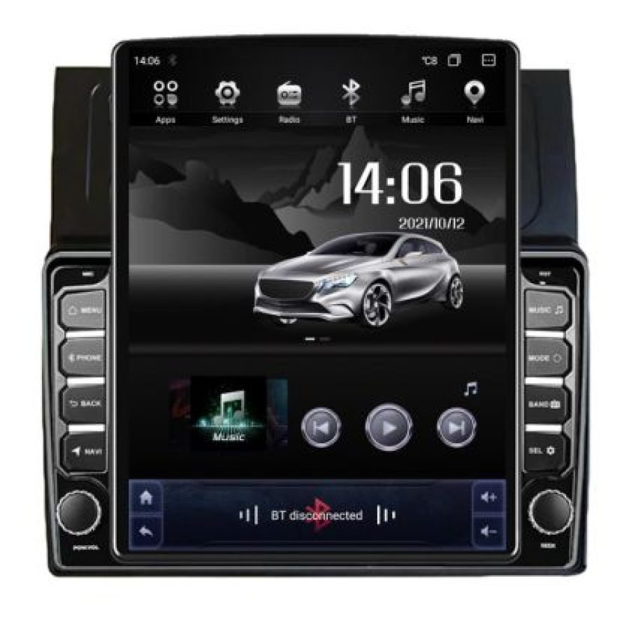 Navigatie VW Touran 2003-2009 clima automata H-touran2 ecran tip TESLA 9.7" cu Android Radio Bluetooth Internet GPS WI - imagine 6