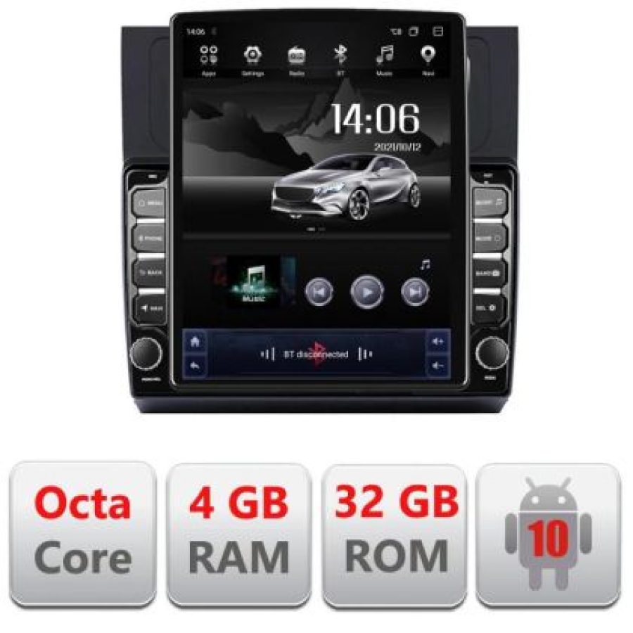 Navigatie VW Touran 2010-2016 H-touran3 ecran tip TESLA 9.7" cu Android Radio Bluetooth Internet GPS WIFI 4+32GB DSP 4 - imagine 6