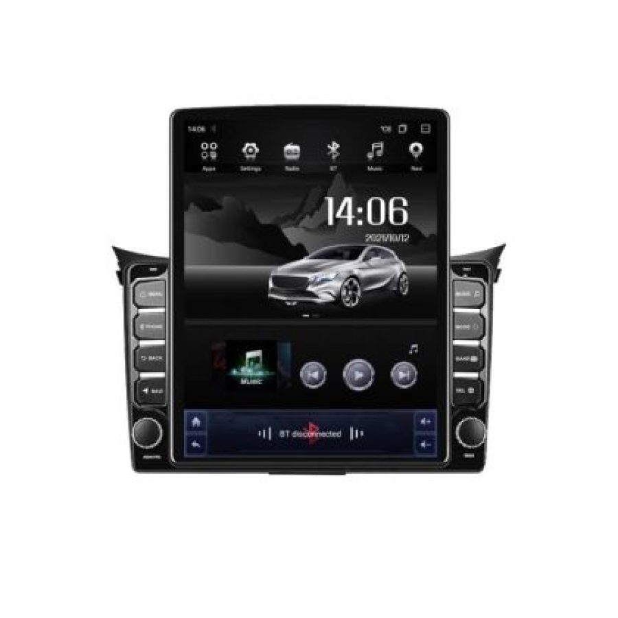 Navigatie HHyundai I30 2011-2016 ecran tip TESLA 9.7" cu Android Radio Bluetooth Internet GPS WIFI 4+32GB DSP 4G Octa C - imagine 8