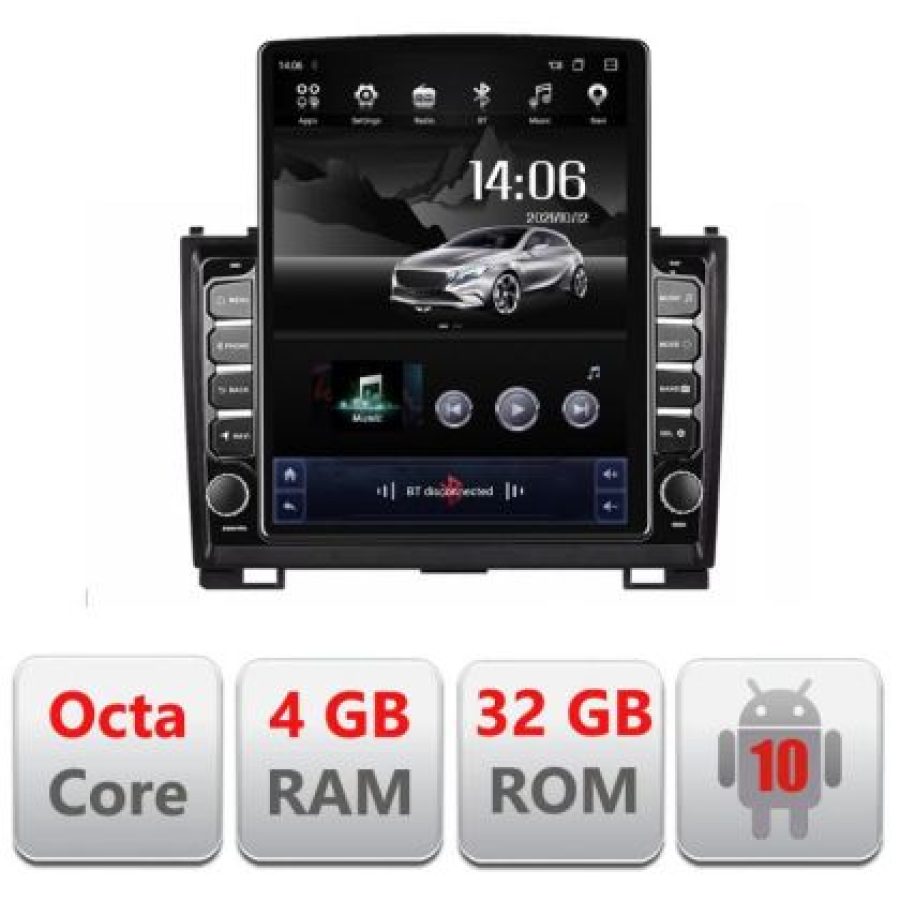 Navigatie Hummer H2 intre anii 2008-2009 Android radio gps internet Octa Core 4+64 LTE Kit-H2+EDT-E710 - imagine 6