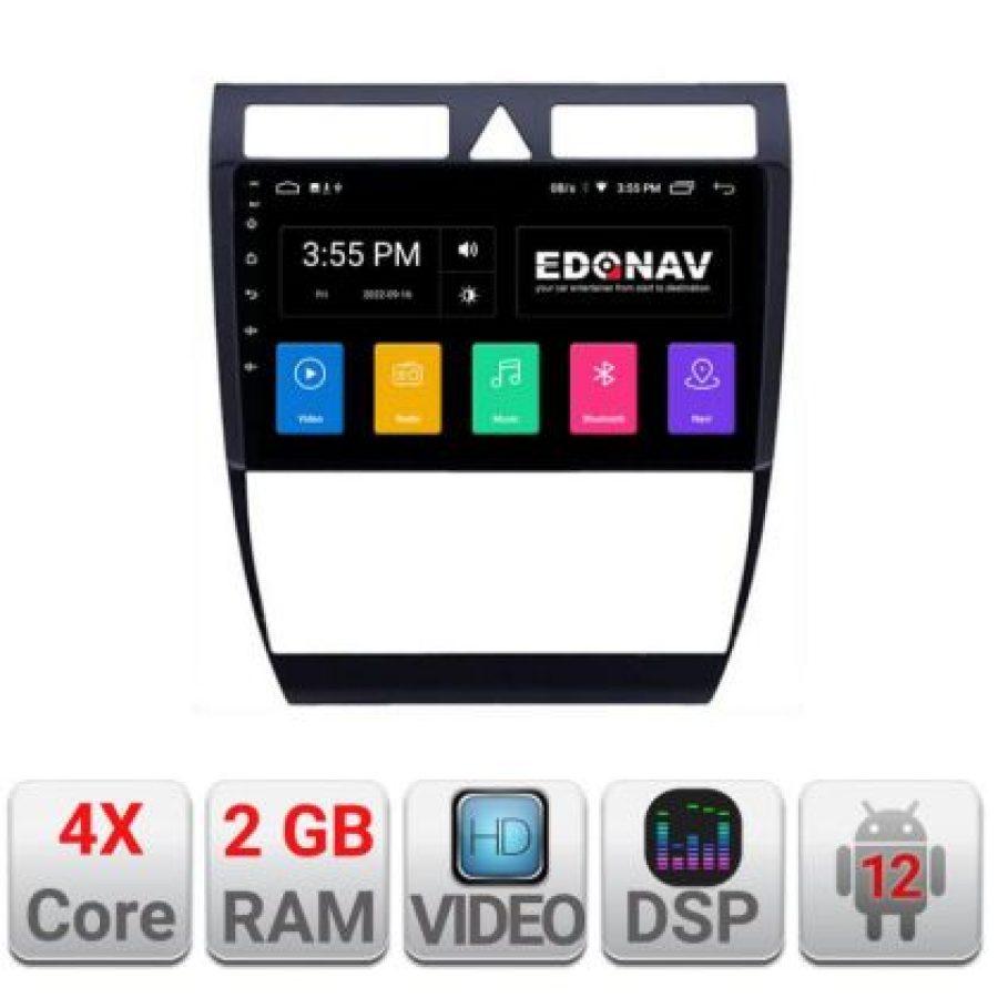 Navigatie Audi A6 Quad Core A-102  2+32 GB Android Waze USB Navigatie Internet Youtube Radio - imagine 5