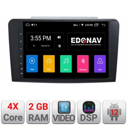 Navigatie Mercedes ML GL A-213 2+32 GB Android Waze USB Navigatie Internet Youtube Radio - imagine 5