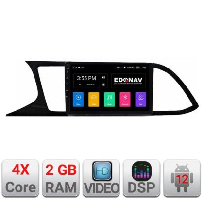 Navigatie Seat Leon MIB Quad Core A-306 2+32 GB Android Waze USB Navigatie Internet Youtube Radio - imagine 5