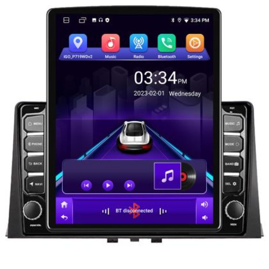 Navigatie Citroen Berlingo 2019- K-berlingo18 ecran tip TESLA 9.7" cu Android Radio Bluetooth Internet GPS WIFI 2+32 D - imagine 6