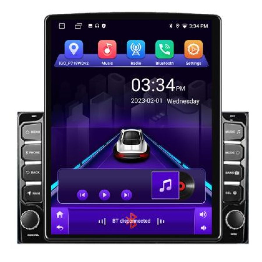 Navigatie Toyota Auris 2007-2013 K-auris-2013 ecran tip TESLA 9.7" cu Android Radio Bluetooth Internet GPS WIFI 2+32 D - imagine 6