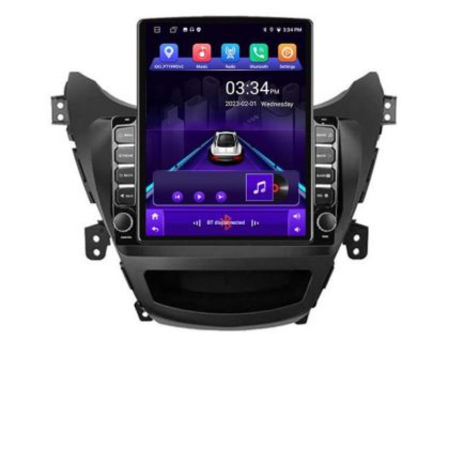 Navigatie HHyundai Elantra 2013-2015 K-359 ecran tip TESLA 9.7" cu Android Radio Bluetooth Internet GPS WIFI 2+32 DSP Q - imagine 6