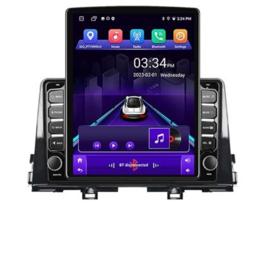 Navigatie Kia Picanto 2016- K-2217 ecran tip TESLA 9.7" cu Android Radio Bluetooth Internet GPS WIFI 2+32 DSP Quad Cor - imagine 6