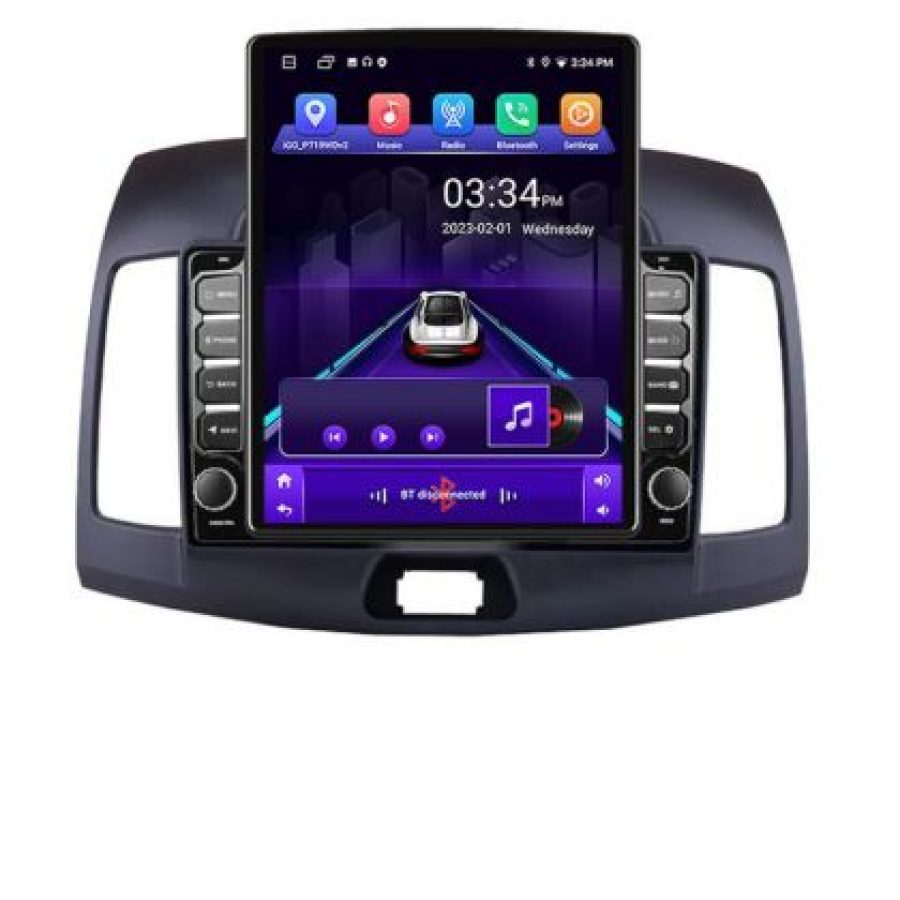 Navigatie HHyundai Elantra 2007-2011 K-2009 ecran tip TESLA 9.7" cu Android Radio Bluetooth Internet GPS WIFI 2+32 DSP - imagine 6