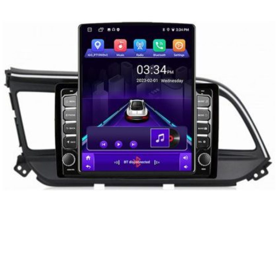 Navigatie HHyundai Elantra 2018- K-1581 ecran tip TESLA 9.7" cu Android Radio Bluetooth Internet GPS WIFI 2+32 DSP Quad - imagine 6