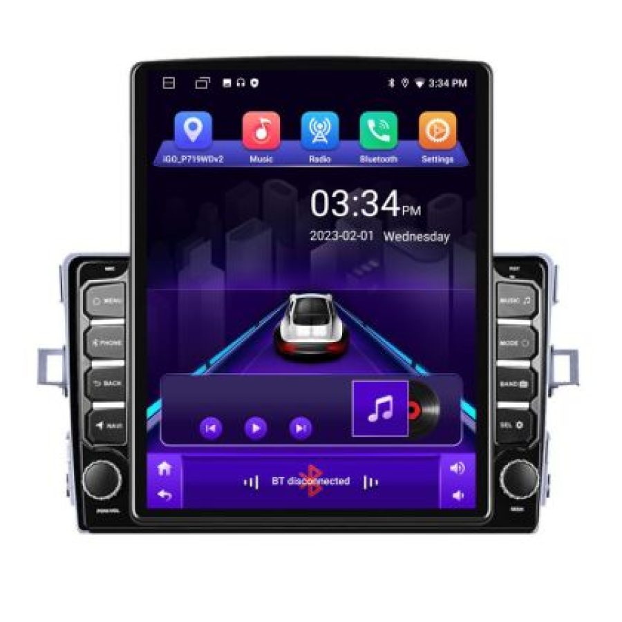 Navigatie Toyota Verso 2010-2016 K-133 ecran tip TESLA 9.7" cu Android Radio Bluetooth Internet GPS WIFI 2+32 DSP Quad - imagine 6