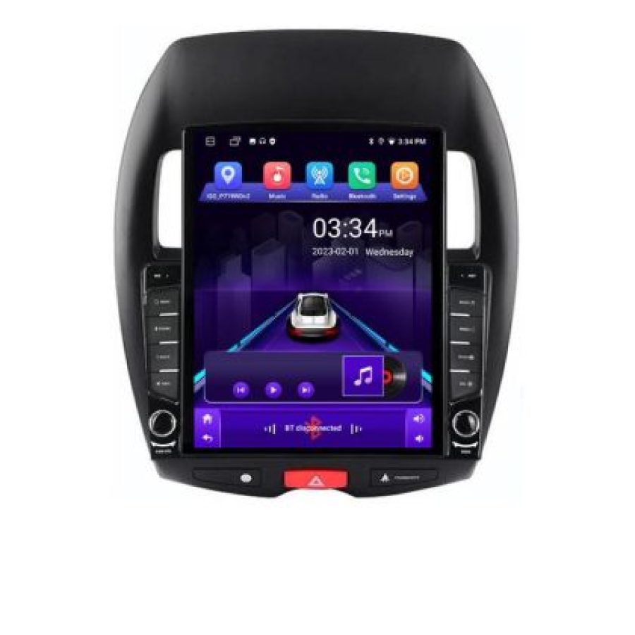Navigatie MITSUBISHI ASX 2013-2017 K-026 ecran tip TESLA 9.7" cu Android Radio Bluetooth Internet GPS WIFI 2+32 DSP Qu - imagine 6