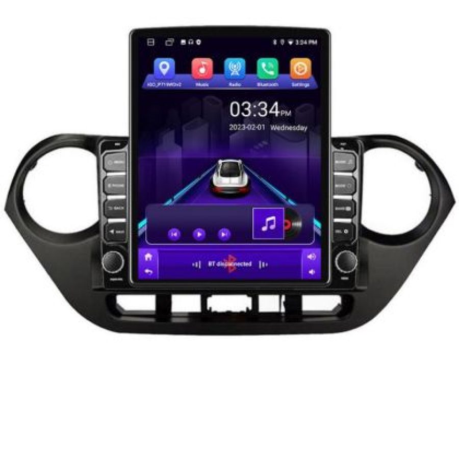 Navigatie HHyundai I10 2013-2019 K-HY38 ecran tip TESLA 9.7" cu Android Radio Bluetooth Internet GPS WIFI 2+32 DSP Quad - imagine 6