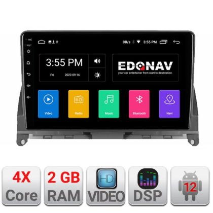 Navigatie Mercedes W204 2008-2012 A-W204 2+32 GB Android Waze USB Navigatie Internet Youtube Radio - imagine 5