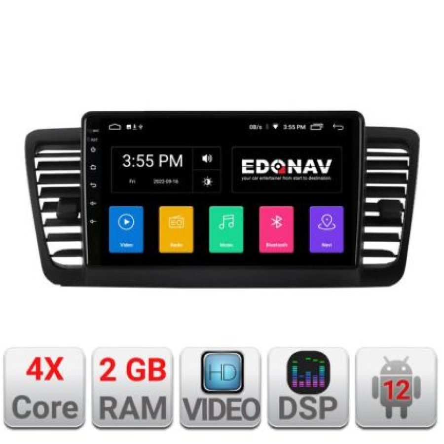 Navigatie Subaru Outback Legacy A-SU02  2+32 GB Android Waze USB Navigatie Internet Youtube Radio - imagine 5