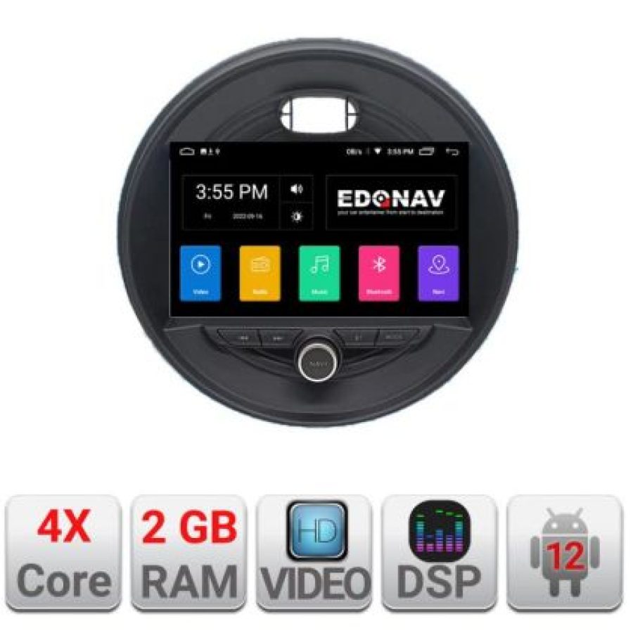 Navigatie Mini 2015-2019 masini fara ecran color de fabrica  2+32 GB Android Waze USB Navigatie Internet Youtube Radio - imagine 5