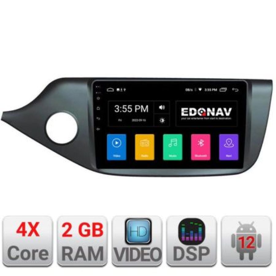 Navigatie Kia Ceed 2012-2018 A-KI39  2+32 GB Android Waze USB Navigatie Internet Youtube Radio - imagine 5
