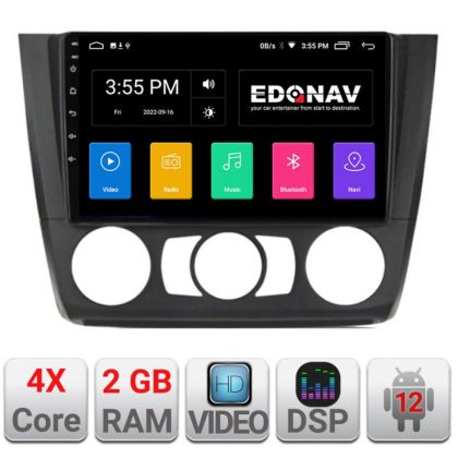 Navigatie BMW Seria 1 E87 2007-2011 clima manuala A-bmw117-manual 2+32 GB Android Waze USB Navigatie Internet Youtub - imagine 5