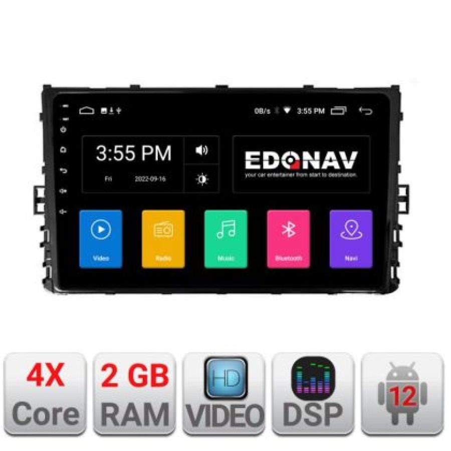 Navigatie grupul VW A-933  2+32 GB Android Waze USB Navigatie Internet Youtube Radio - imagine 5
