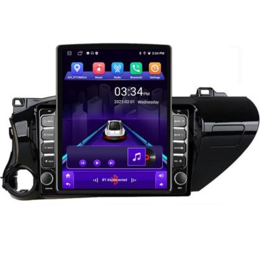 Navigatie TOYOTA Hilux 2016- K-TY59 ecran tip TESLA 9.7" cu Android Radio Bluetooth Internet GPS WIFI 2+32 DSP Quad Co - imagine 6