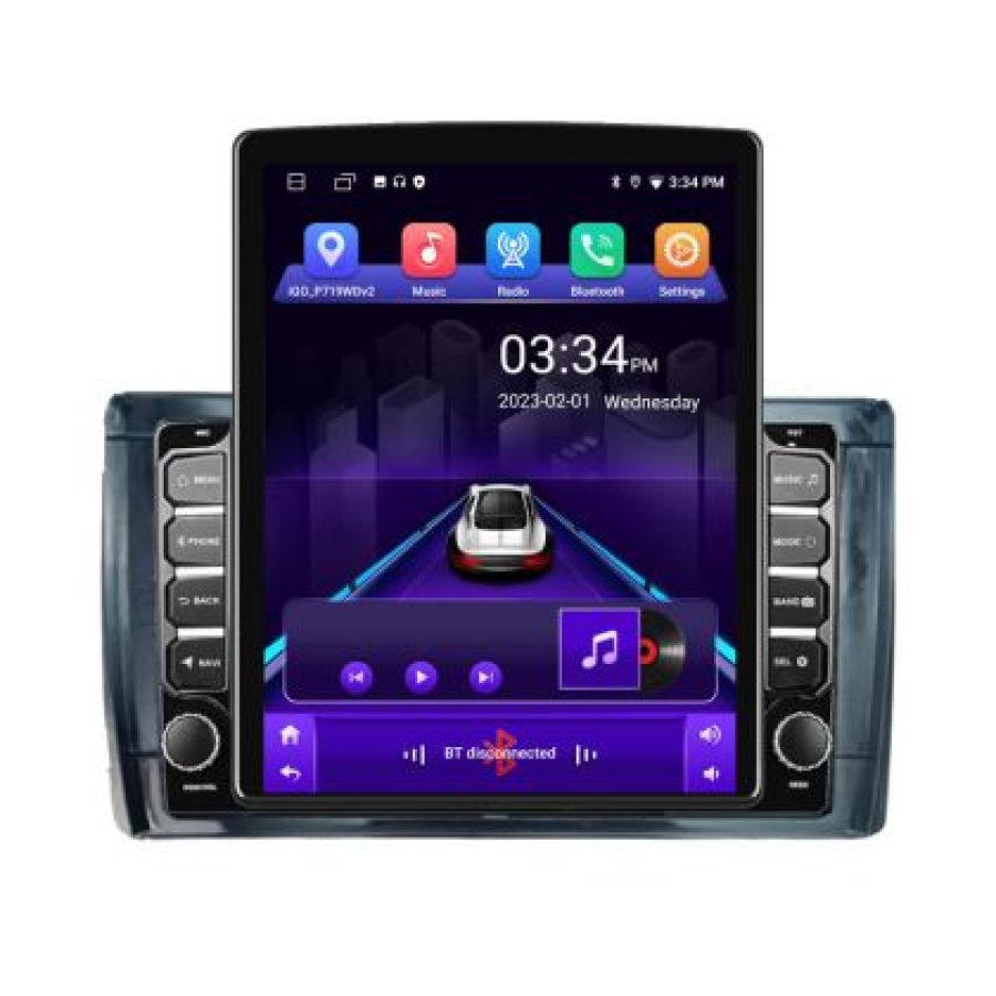 Navigatie Toyota 2DIN K-TY2DIN ecran tip TESLA 9.7" cu Android Radio Bluetooth Internet GPS WIFI 2+32 DSP Quad Core - imagine 6