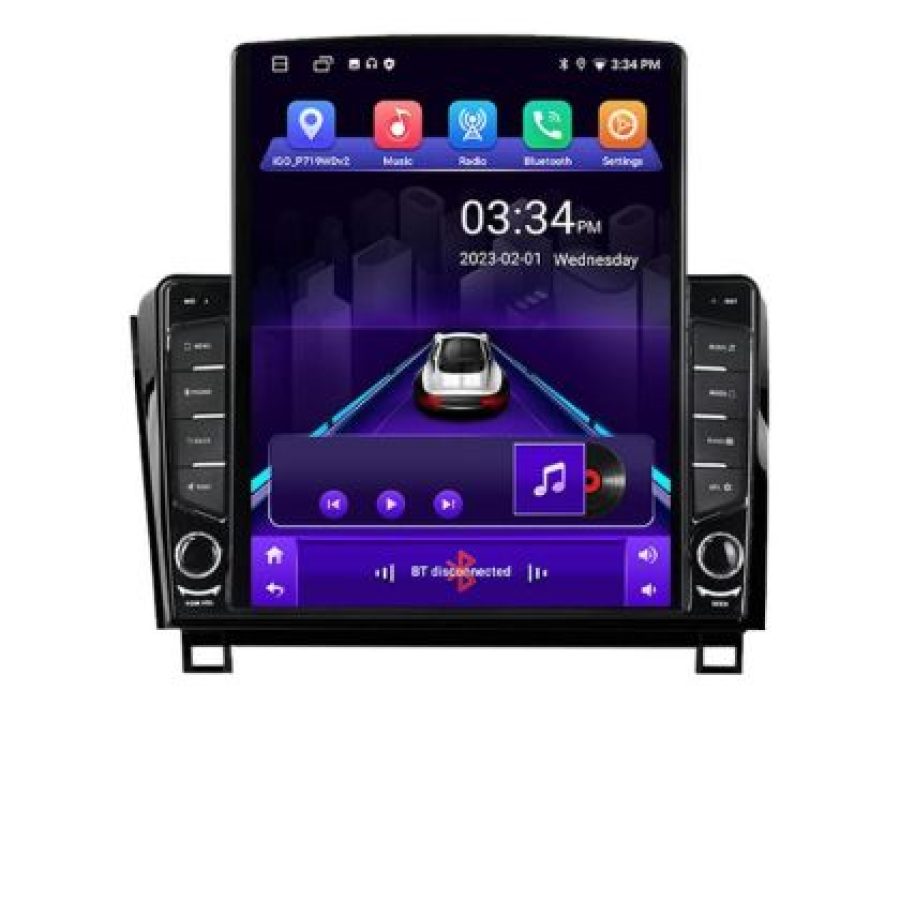 Navigatie Toyota Tundra 2007-2013 ecran tip TESLA 9.7" cu Android Radio Bluetooth Internet GPS WIFI 2+32 DS - imagine 6