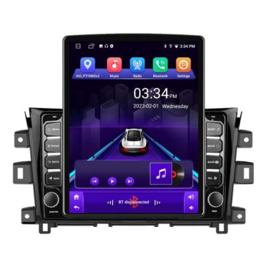 Navigatie NIssan Navara 2017- K-navara17 ecran tip TESLA 9.7" cu Android Radio Bluetooth Internet GPS WIFI 2+32 DSP Qu - imagine 6